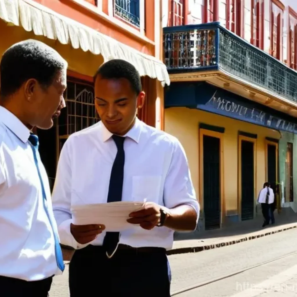 마다가스카르에서 사용할 수 있는 언어 - **Prompt:** A bustling, sunlit street scene in the heart of Antananarivo, Madagascar. Elegant, histo...