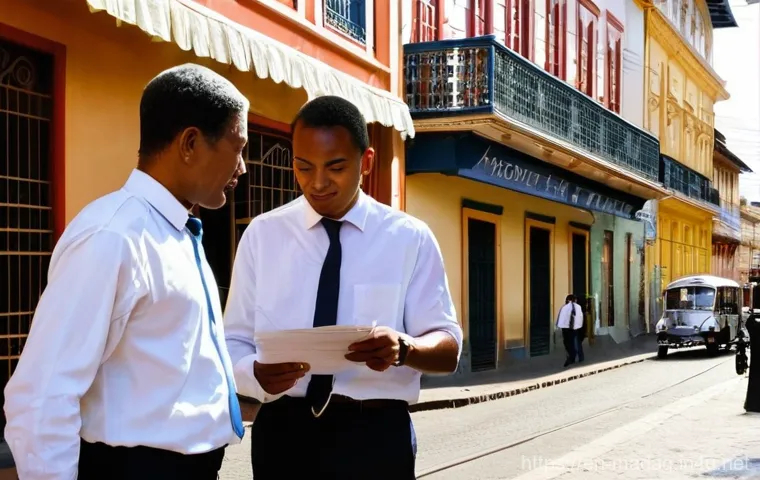 마다가스카르에서 사용할 수 있는 언어 - **Prompt:** A bustling, sunlit street scene in the heart of Antananarivo, Madagascar. Elegant, histo...